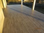 Carrelage terrasse façon parquet
