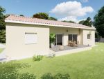 Construction d'une maison de 99 m² habitable, en agglo de 20 et chauffage gainable