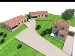 Construction de 3 maisons en agglo de 20 destinées à la location