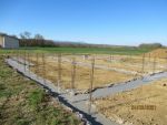 Coulage des fouilles et fers en attente chainage 8x8 tor de 10