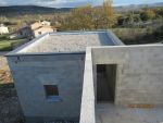Couvertines de la toiture terrasse gris anthracite