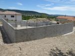 Elévation des murs du vide sanitaire et arase
