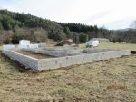 Élévation des murs en agglo du vide sanitaire