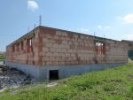 Elévation des murs en briques de 20 TH+ R=1.45 de la 1°maison