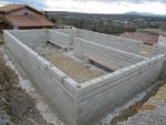 Élévation du vide sanitaire de 1.40