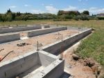 Elévation du vide sanitaire de la maison n°2