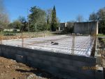 Élévation du vide sanitaire et préparation du plancher RT 2012