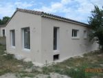 Façade finition gratté
