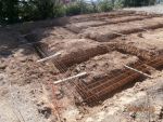 façonnage et pose des fers de fondation 15x35 tor de 10