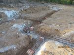 Ferraillage des fouilles en 15x35 tor de 10