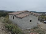 Fin de la charpente et couverture