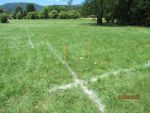 Implantation du chantier pour le terrassement