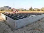 Plancher RT2012 prêt à recevoir la dalle