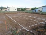 Plate-forme et implantation du chantier