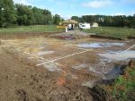 Plate-forme et implantation du chantier