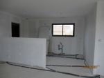 Ponçage, première couche d'impression et 2 couches au plafond