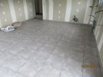 Pose du carrelage dans les pièces de vies