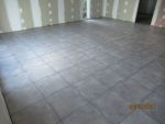 Pose du carrelage dans les pièces de vies