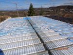 Pose du plancher chauffant directement sur les hourdis