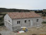 Réalisation des façades des 2 maisons