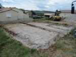 Réalisation des fouilles au brise roche