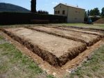 Réalisation des fouilles de la 1°maison