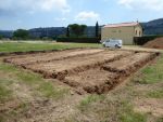 Réalisation des fouilles de la 2°maison