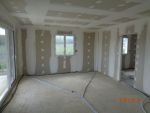 Réalisation des joints calicots et réalisation du poste électricité