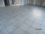 Réalisation du carrelage en 45x45