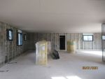 Réalisation du faux plafond et pose des ossatures métallique du doublage
