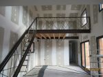 Réalisation du poste placo et pose de la mezzanine