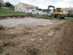 Terrassement de la plate forme