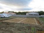 Terrassement de la plate-forme et implantation