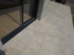 Carrelage de la terrasse