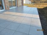 Carrelage de la terrasse