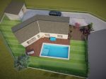 Création d'une villa de 93 m² avec double garage déporté de 24 m²