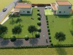 Création de 2 maisons d'habitation de 175.40 m² en tout