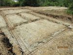 Creusement des fouilles et ferraillage des fondations en 15x35 tor de 10
