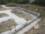 Élévation des murs en agglo du vide sanitaire