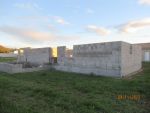 Elévation des murs en bétotherm