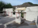 Élévation des murs en betotherm et linteaux