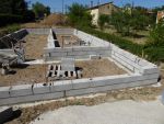 Élévation du vide sanitaire de la 2°maison
