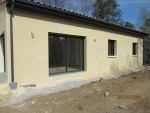 Façade finition gratté