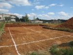 Implantation du chantier et traçage des fouilles