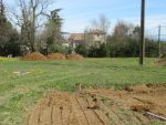 Implantation du chantier pour le terrassement