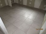 Pose du carrelage