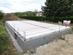 Pose du plancher isolant maison 1