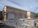 Première couche de la façade
