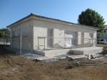 Préparation de la façade et première couche