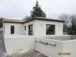 Terrasse de 58 m² et chéneaux en zinc